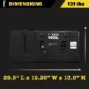 RVMP Flex Power 4000e 4L1-RV401-EFI (EM) Dimensions