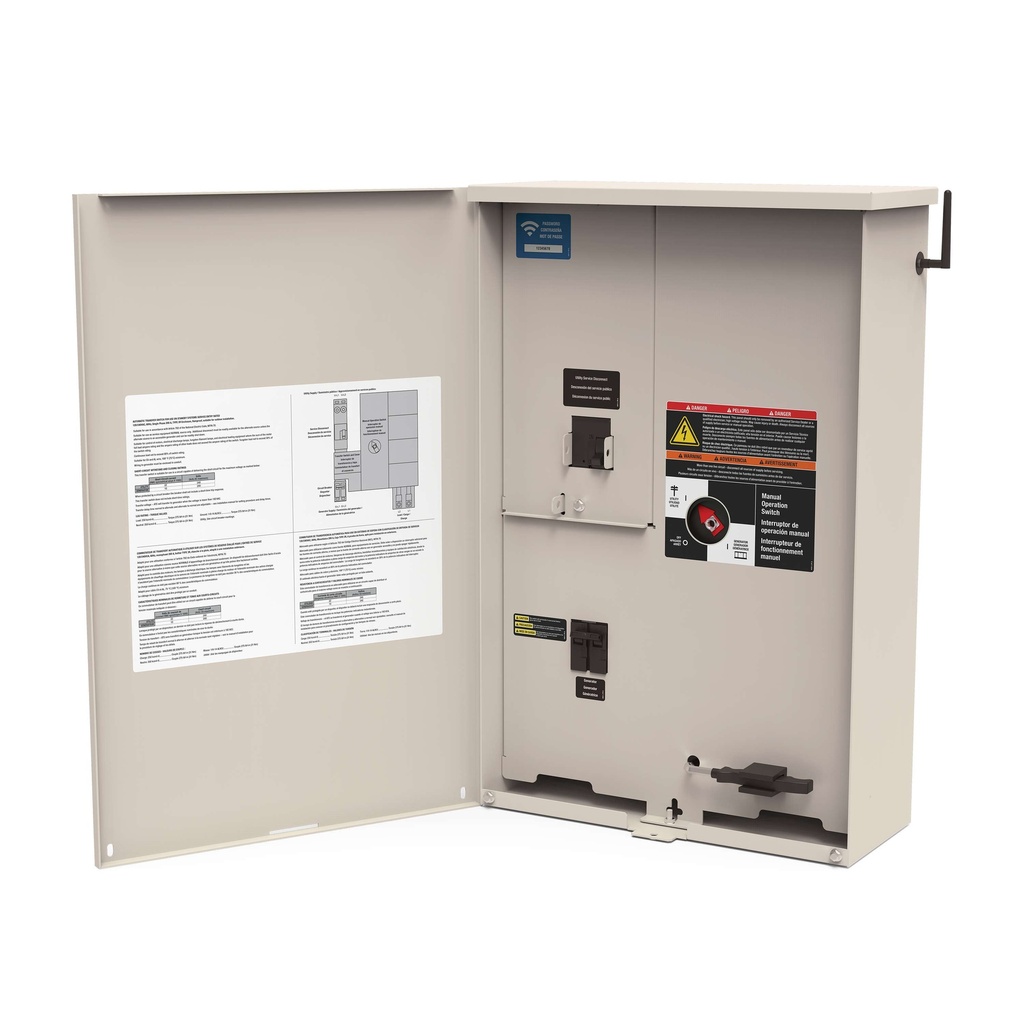 Champion 22,000-Watt Dual Fuel (Liquid Propane/Natural Gas) Whole House Home Standby Generator and 200-Amp Automatic Transfer Switch with fleX Technology and All-Aluminum Enclosure