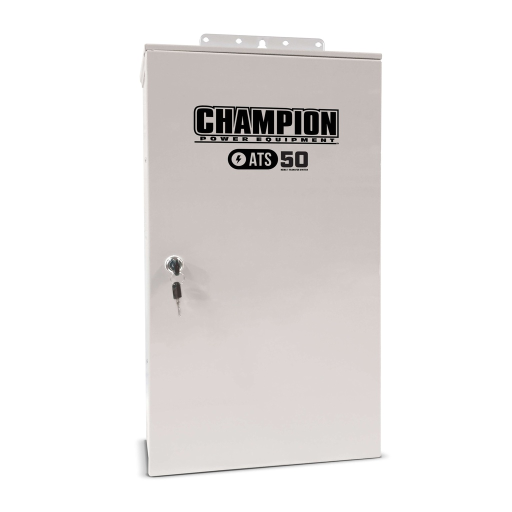 Champion ATS50 Outdoor Rated Automatic Transfer Switch (50 Amp, NEMA 3R)