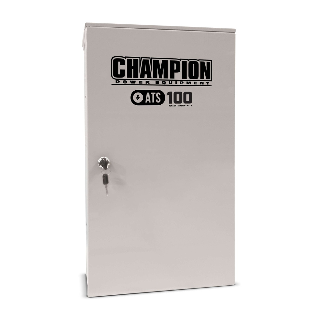 Champion ATS100 Outdoor Rated Automatic Transfer Switch (100 Amp, NEMA 3R)