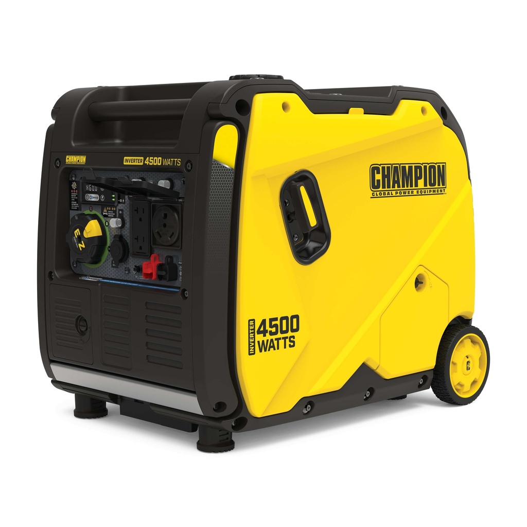 Champion 4500-Watt RV Ready Portable Inverter Generator with Quiet Technology and CO Shield®
