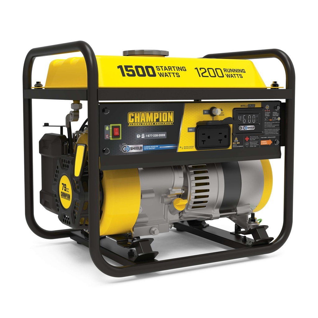Champion 1200-Watt Portable Generator with CO Shield®