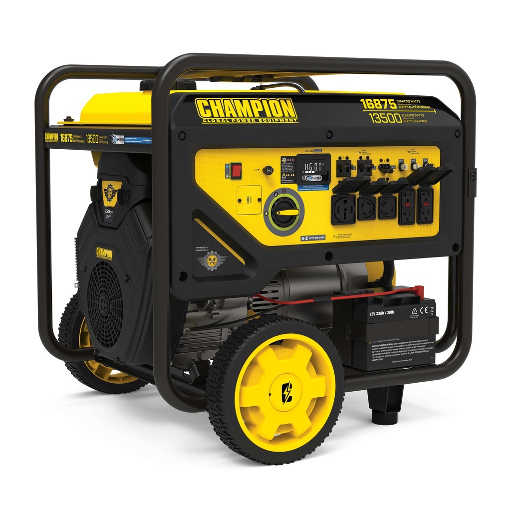 Champion 13,500-Watt Electric Start Home Backup Portable Generator with CO Shield®