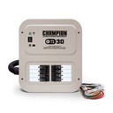 Champion 30-Amp 240-Volt Indoor-Rated Manual Transfer Switch with 25-Foot Generator Power Cord and Weather-Resistant Power Inlet Box