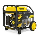 Champion 3-Inch Gas-Powered Semi-Trash Water Transfer Pump with Hose and Wheel Kit