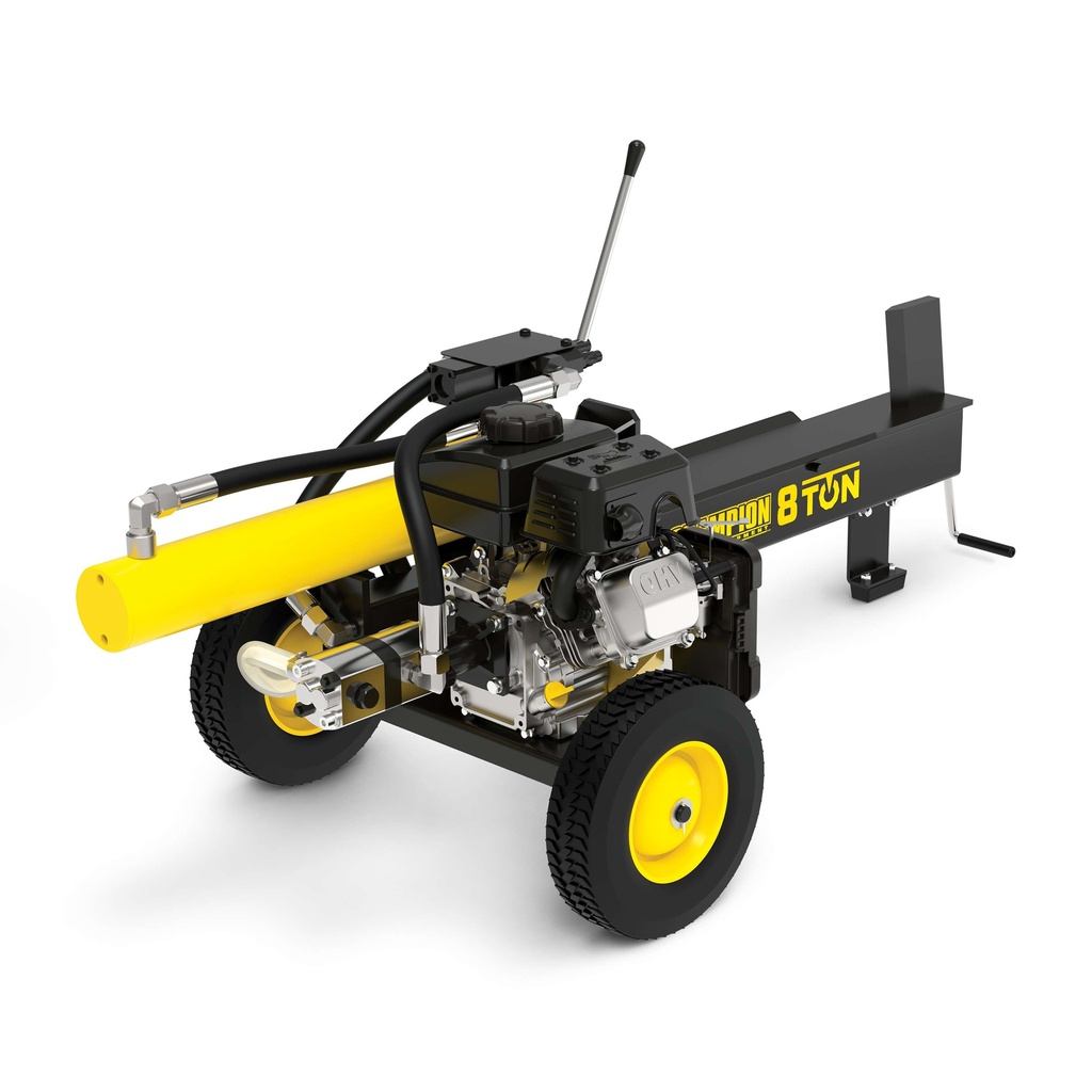 Champion 8-Ton Compact Horizontal Gas Log Splitter with Auto Return