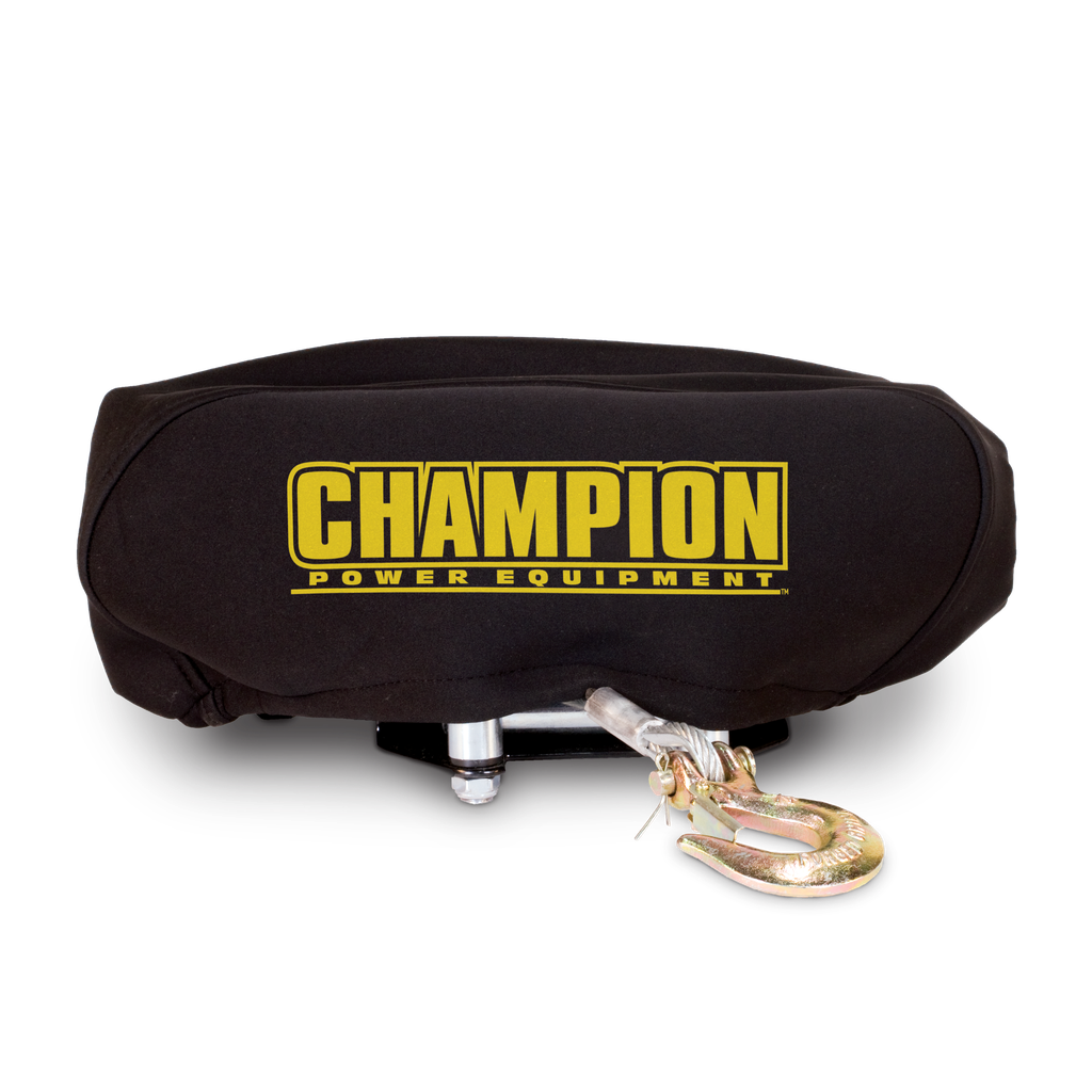 Champion Weather-Resistant Neoprene Storage Cover for Winches 4000-5500 lb.