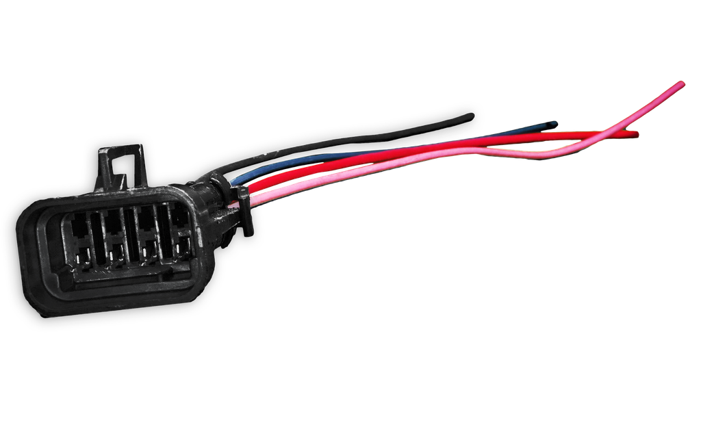 RVMP Flex Power® Metri-Pack Pig Tail 10" with 4 Leads 18 GA – 240177