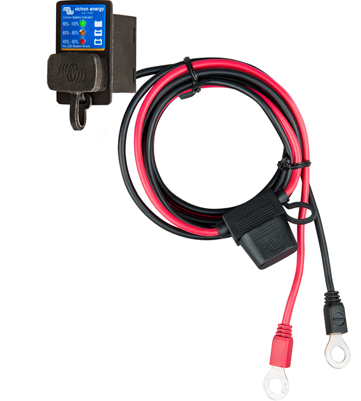 Battery Indicator Panel (M8 eyelet connector / 30A ATO fuse)
