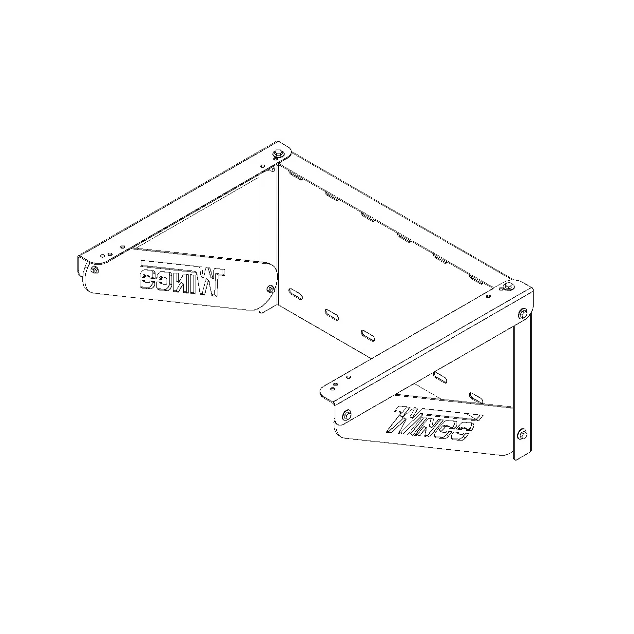 WINCO 15 Gallon Fuel Tank Wall Mount Kit