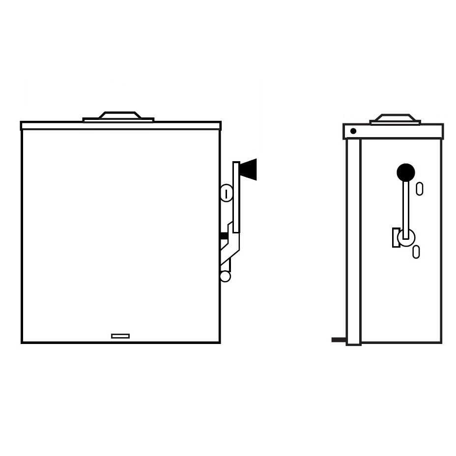 WINCO 200 Amp Manual Transfer Switch 480/600V 3-PH