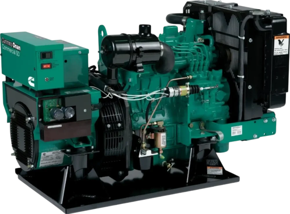 Cummins Commercial Mobile 10 kW Diesel Generator — 10HDKAG-61731