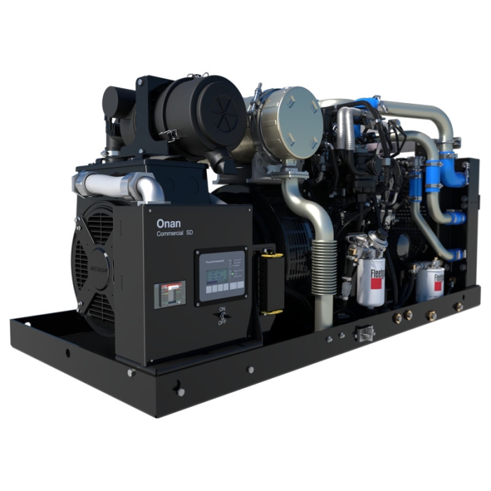 Cummins Commercial Mobile 20 kW Diesel Generator — 20HDKDB-02