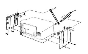 Cummins Underfloor Mounting Kit (RV QG MicroLite KV)