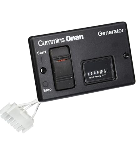 Cummins Remote Control Panel – Switch and Hour meter