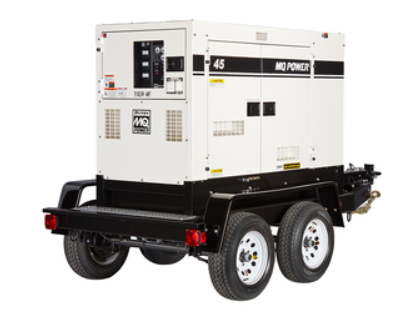 Multiquip MQ DCA45SSIU4FC8 Generator 45kVA Three Phase Isuzu T4F Env ECU