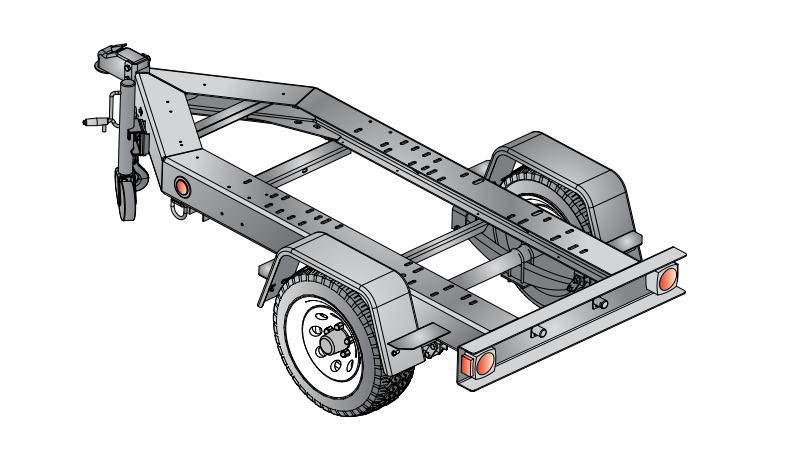 Multiquip MQ TRLRMP Trailer Multipurpose