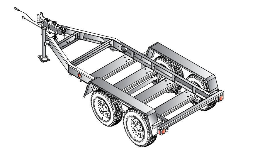 Multiquip MQ TRLR45E Trailer DCA36-45SS Electric