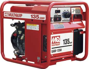 Multiquip MQ GAW180HEANC2 Welder 180A 3kW gen Honda NON- CARB CO