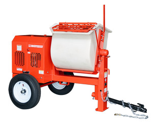 Multiquip MQ WM70SLF Mixer-Mortar 7cf Steel MPower 9hp Eng
