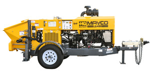 Multiquip MQ LS450 Concrete Pump Mayco Remixer w/Hatz T4F