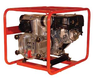 Multiquip MQ QP3TK Pump Trash 3" Kubota OC60 Diesel