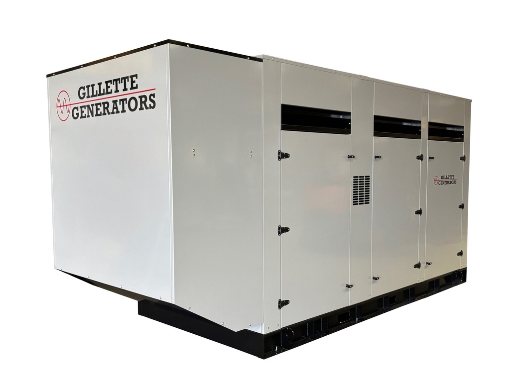 Gillette SPVD-5000 500kW Diesel Standby Generator