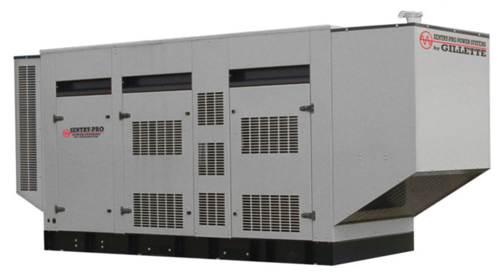 Gillette SPVD-3500 350kW Diesel Standby Generator