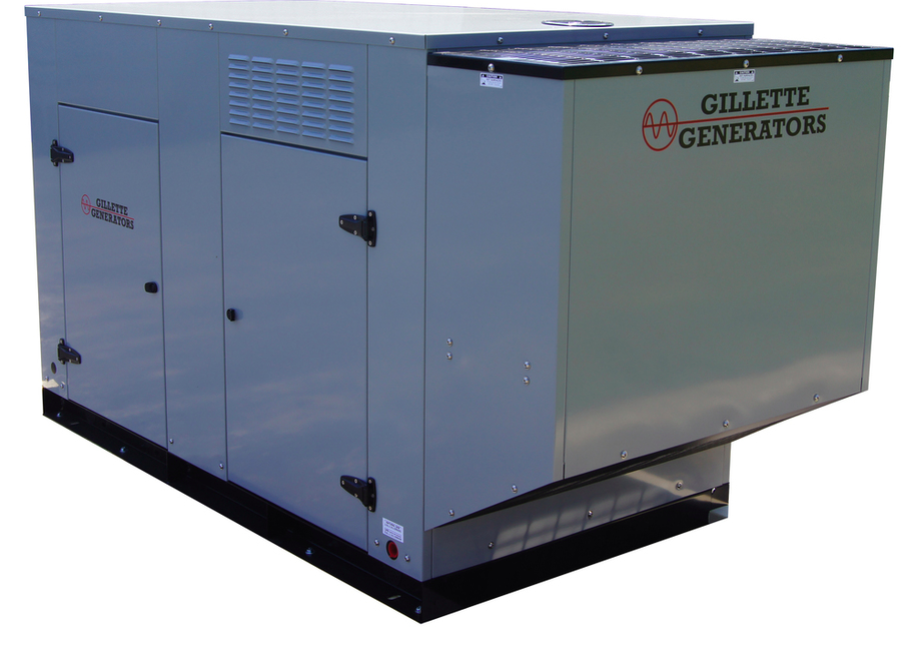 Gillette SP-410 40kW LPG/Natural Gas Standby Generator