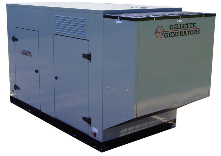 Gillette SP-620 62kW LPG/Natural Gas Standby Generator