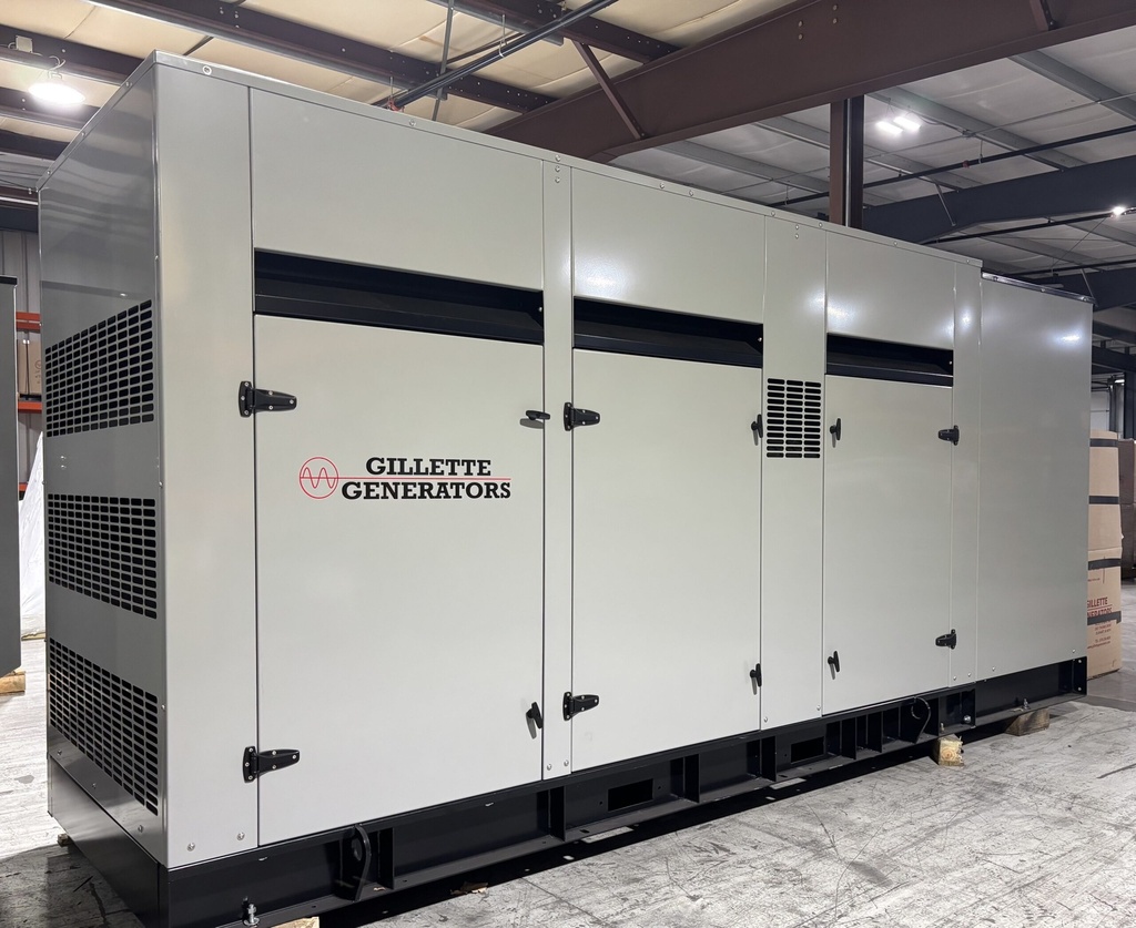 Gillette SP-2500P 250kW LPG/Natural Gas Standby Generator