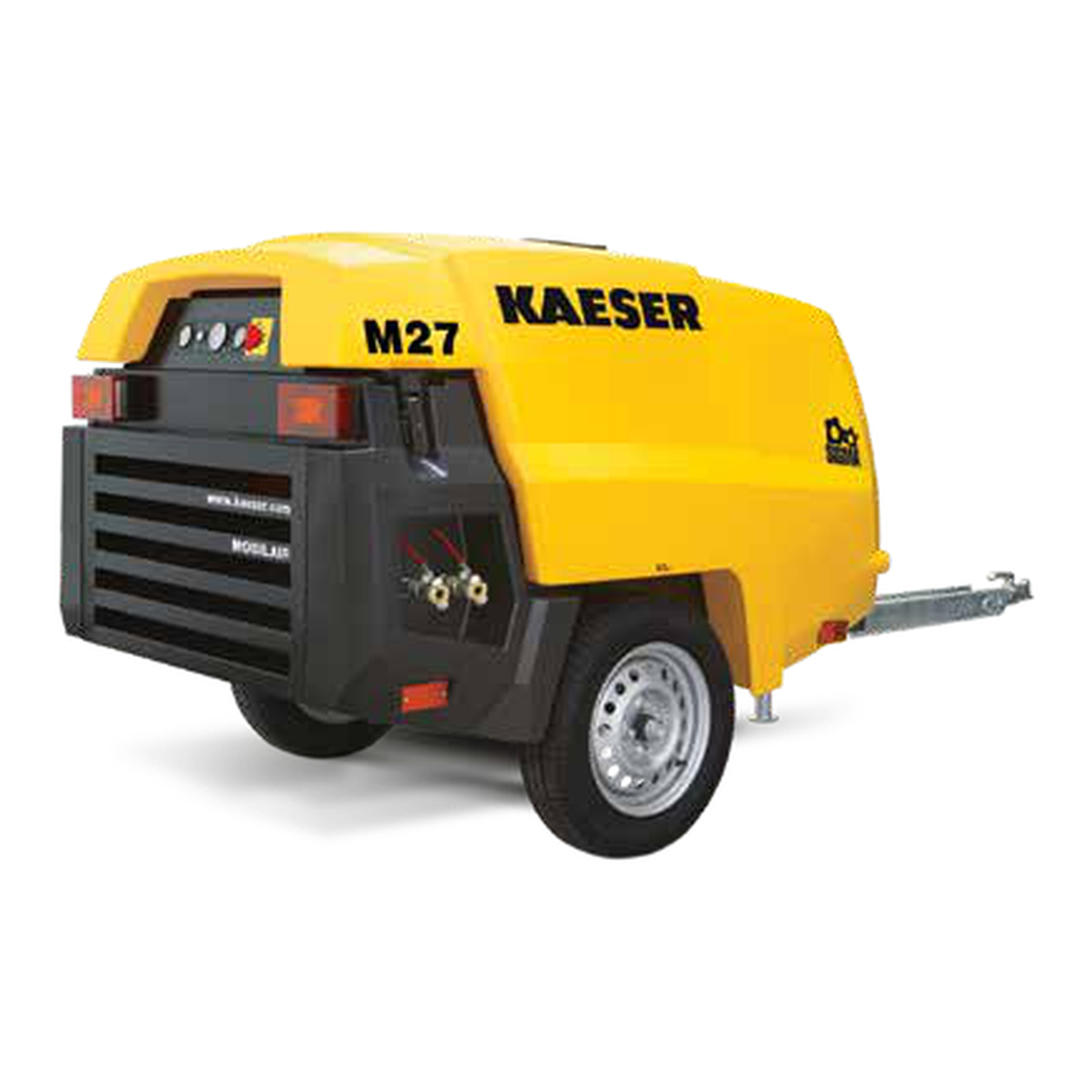 Kaeser MOBILAIR M30PE Towable Rotary Screw Air Compressor - 100 CFM, Diesel
