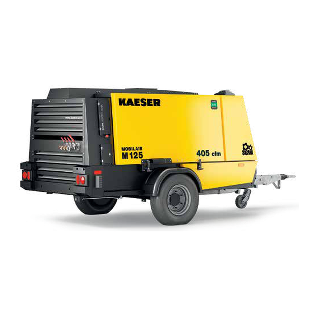Kaeser MOBILAIR M118 Towable Rotary Screw Air Compressor - 405 CFM, Diesel