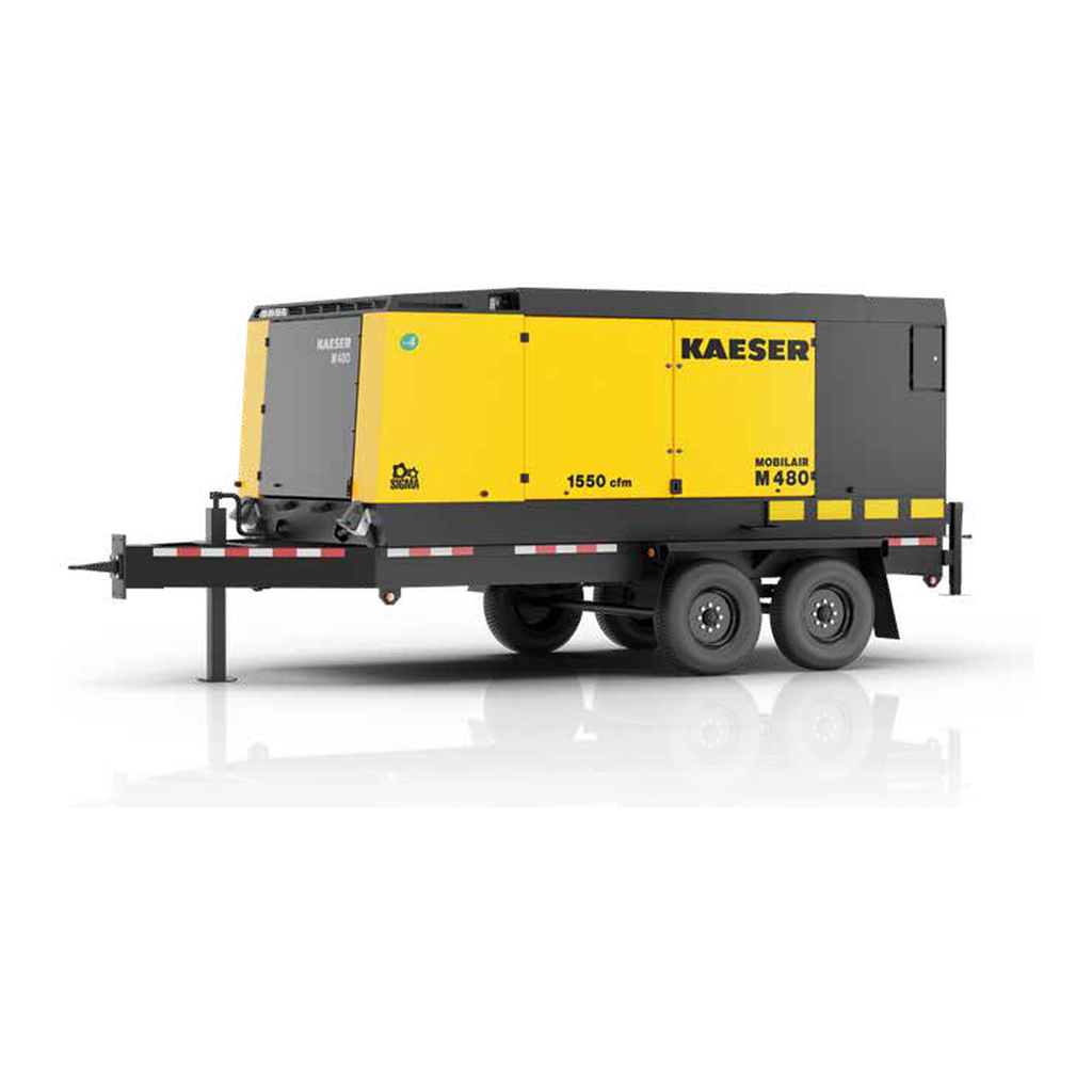Kaeser MOBILAIR M480 Towable Rotary Screw Air Compressor - 1700 CFM, Diesel