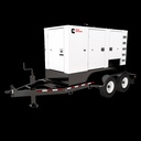 Cummins C70D2RE 70 kW Towable Diesel Generator - Tier 4 Final