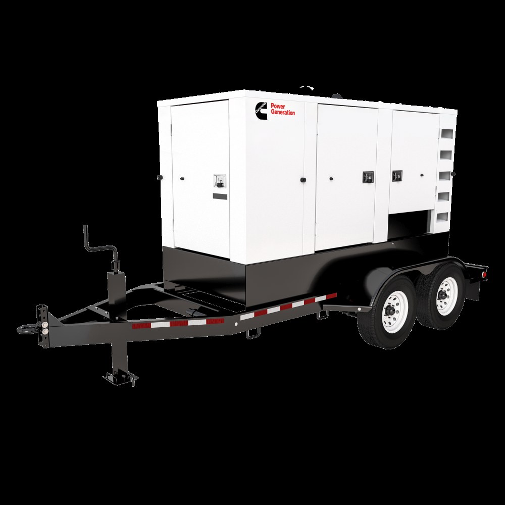 Cummins C100D2RE 100 kW Towable Diesel Generator - Tier 4 Final