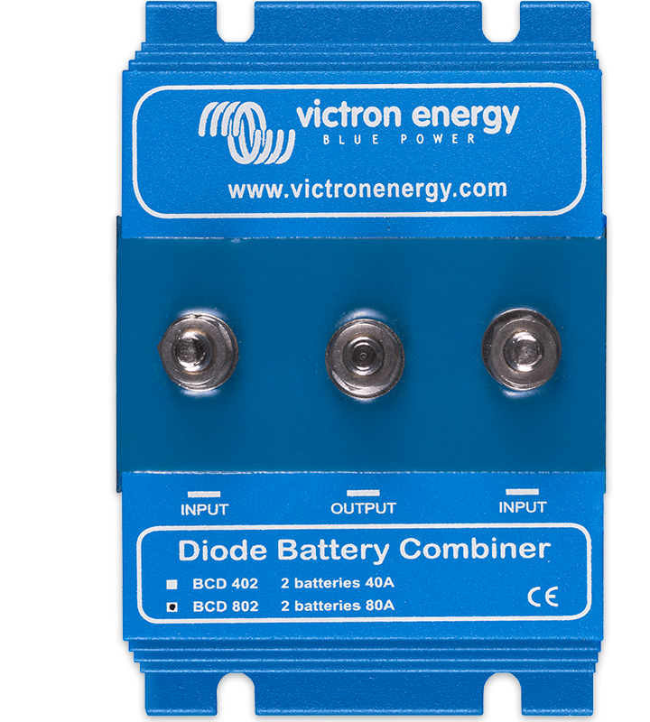 BCD 802 2 batteries 80A (combiner diode)