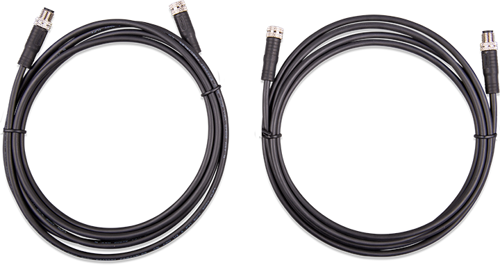 M8 circular connector Male/Female 3 pole cable 3m (bag of 2)