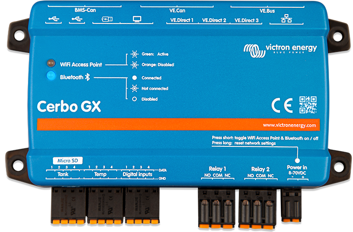 Cerbo-S GX *If 0, order Cerbo GX MK2*