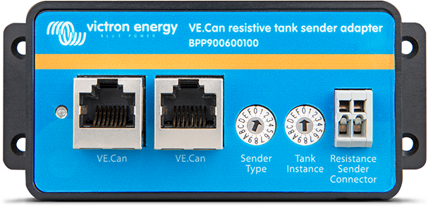 VE.Can resistivetanksender adapter*If 0, order Cerbo GX MK2*