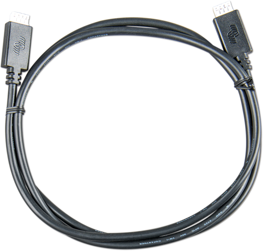 VE.Direct Cable 0,3m (one side Right Angle conn)
