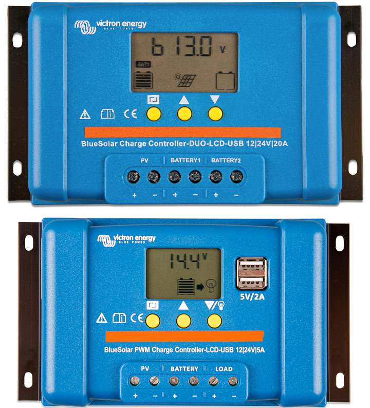 BlueSolar PWM-LCD&USB 12/24V-10A