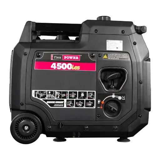 [220471] RVMP Flex Power® 4500ies Portable Generator |4500 Watt Dual-Fuel 220471