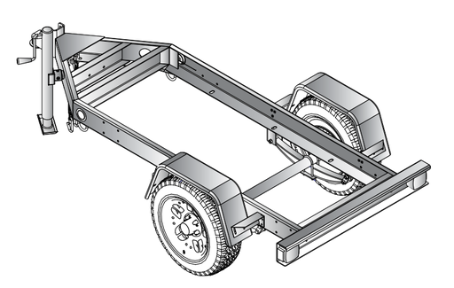 [TRLR25US2E] Multiquip MQ TRLR25US2E Trailer DCA20-25SS Electric