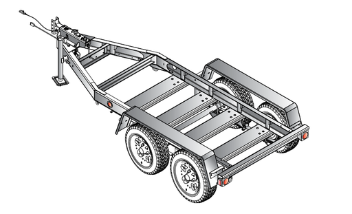 [TRLR45E] Multiquip MQ TRLR45E Trailer DCA36-45SS Electric