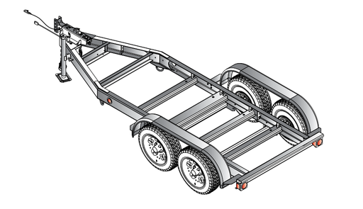 [TRLR70USE] Multiquip MQ TRLR70USE Trailer DCA70SSI Electric