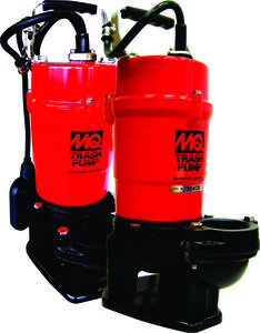 [ST2040T] Multiquip MQ ST2040T Pump-Sub 2" Trash 1HP 115V 79GPM 1Ø