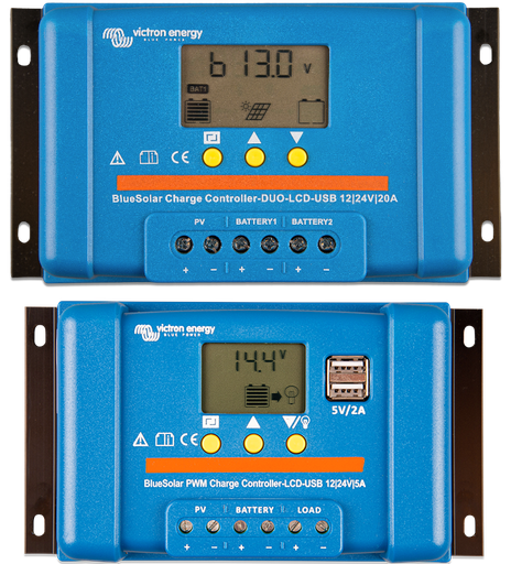 [SCC010005050] BlueSolar PWM-LCD&USB 12/24V-5A